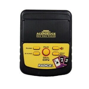Radica Between Ace Deuce Red Dog Poker Handheld Electronic Card Game